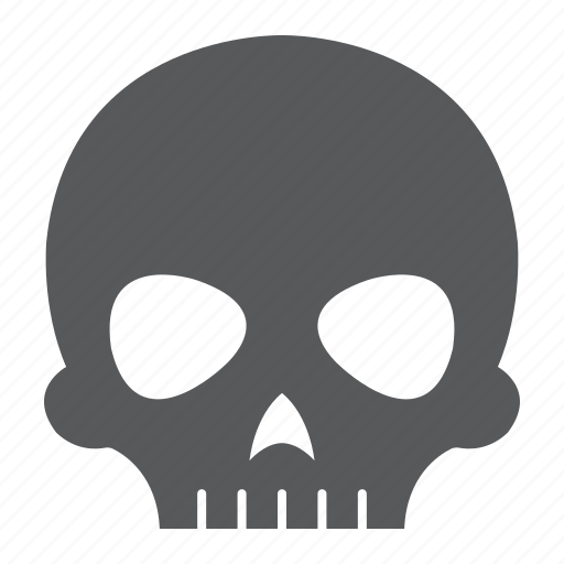 Skull, halloween, cranium, danger, warning, horror icon - Download on Iconfinder