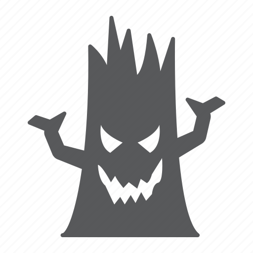 Spooky, tree, scary, halloween, horror icon - Download on Iconfinder