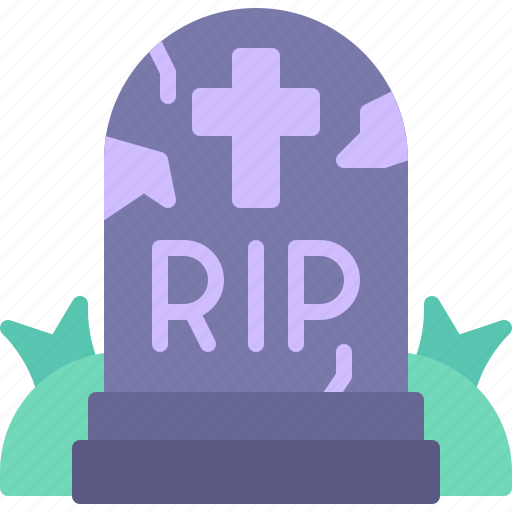 Rip, grave, gravestone, tombstone, death icon - Download on Iconfinder