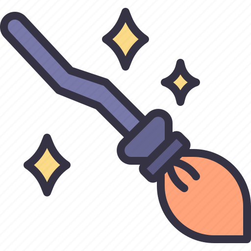 Broom, witch, halloween, magic icon - Download on Iconfinder