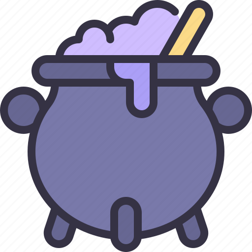 Cauldron, superstition, scary, witchcraft, potion icon - Download on Iconfinder