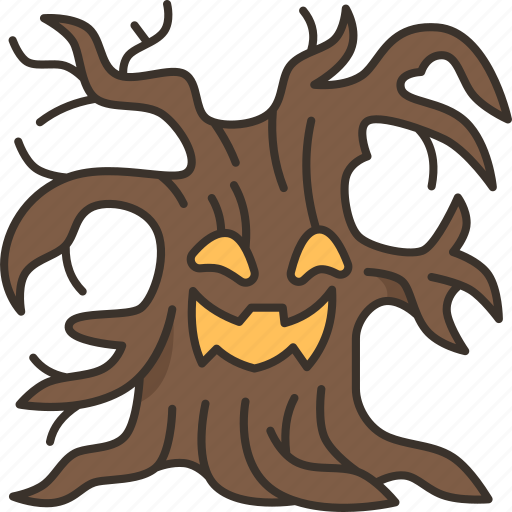 Creepy, tree, forest, horror, spooky icon - Download on Iconfinder