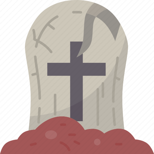 Tombstone, graveyard, horror, spooky, cemetery icon - Download on Iconfinder