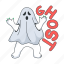 spooky ghost, bear ghost, halloween ghost, ghost costume, halloween character 