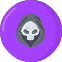 reaper, death, grim, cloak