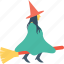 broom, halloween, magic, witch broom, witch riding 