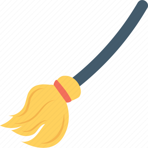 Broom, brush, halloween broom, witch broom, witch broomstick icon - Download on Iconfinder