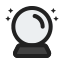 crystal, ball, magic, magician, wizard, halloween 