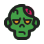 zombie, scary, horror, characters, halloween 