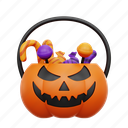 pumpkin, halloween, illustration, festival 