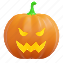 pumpkin, halloween, illustration, horror, spooky, ghost, scary 