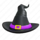 witch, hat, halloween, illustration, cap, spooky, fashion, magic, wizard 