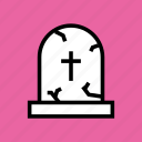 cross, death, funeral, grave, gravestone, graveyard