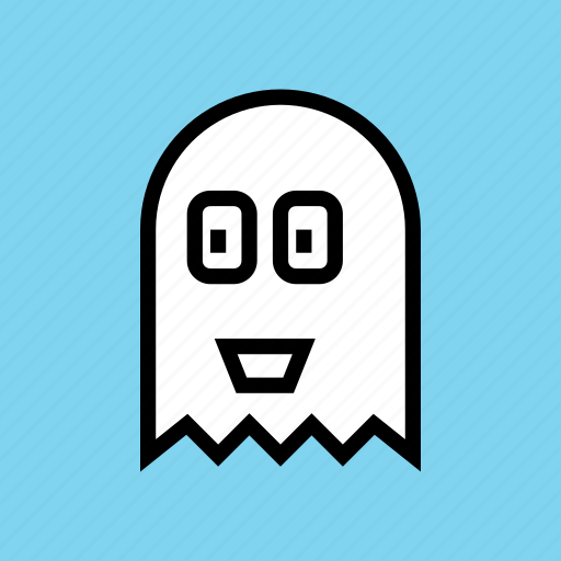 Casper, friendly, ghost, halloween, haunt, pacman, spirit icon - Download on Iconfinder