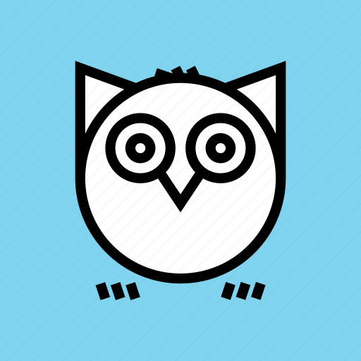 Bird, halloween, hoot, horror, night, owl, spooky icon - Download on Iconfinder
