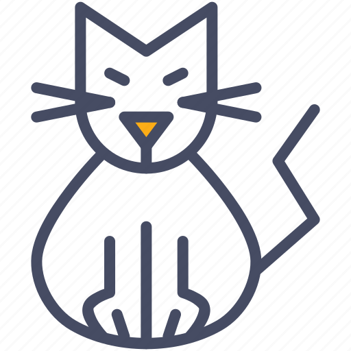 Cat, evil, feline, halloween, kitten, kitty, purr icon - Download on Iconfinder