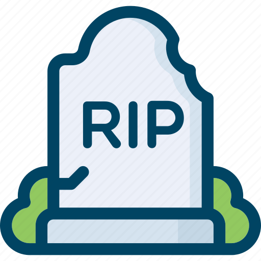 Death, funeral, grave, gravestone, halloween, rip icon - Download on Iconfinder