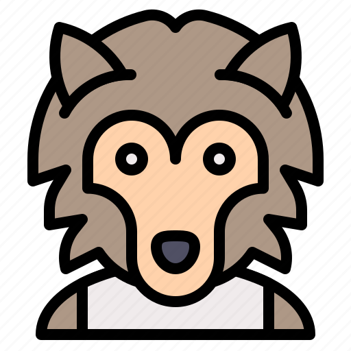 Beastman, lycanthrope, werewolf, wolf, wolfman icon - Download on Iconfinder