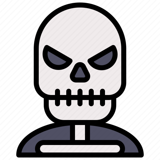 Death, grim reaper, man, skeleton, skull icon - Download on Iconfinder