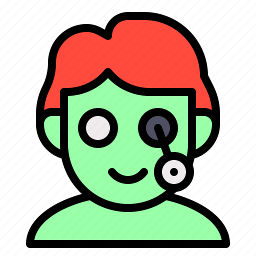 Corpse, deadman, eye, ghost, no eye icon - Download on Iconfinder