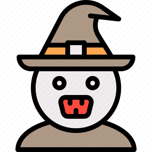 Deadman, ghost, witch, wizard, zobie icon - Download on Iconfinder
