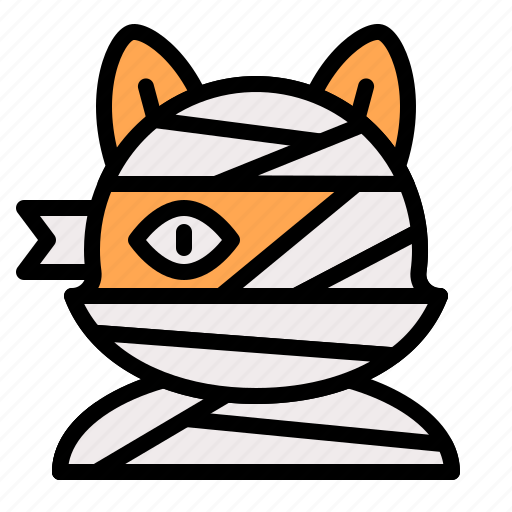 Cat, cat mummy, corpse, dead, mummy icon - Download on Iconfinder