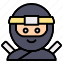 agent, japanese, man, ninja