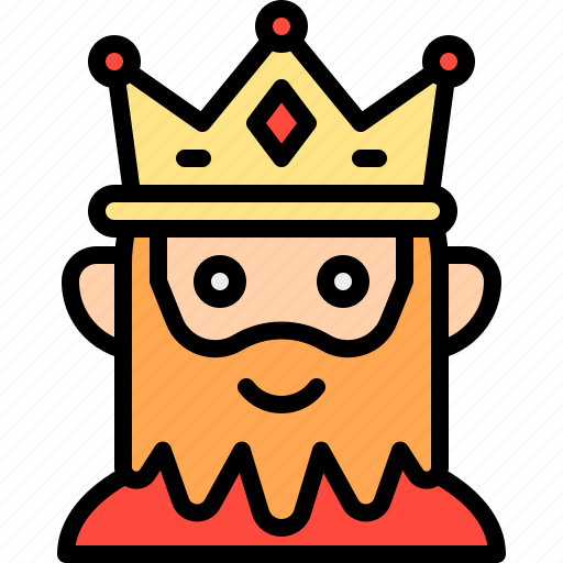 Crown, king, male, man, prince icon - Download on Iconfinder
