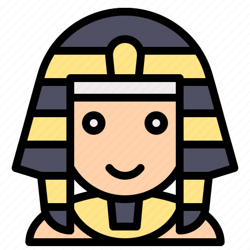Egypt, king, man, pharaoh icon - Download on Iconfinder
