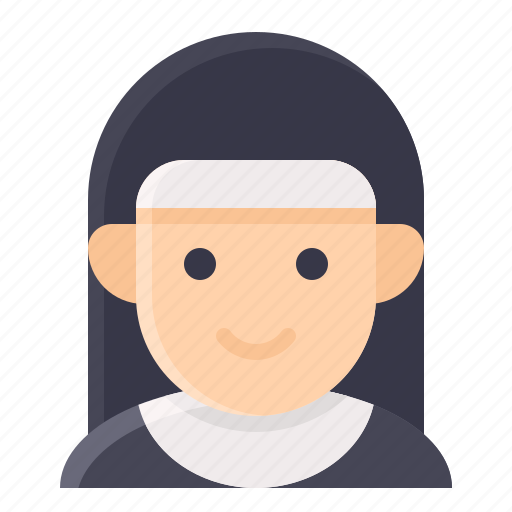 Female, nun, religion, sister, women icon - Download on Iconfinder