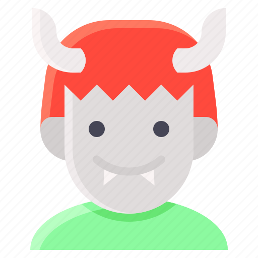 Devil, evil, male, man, monster icon - Download on Iconfinder
