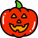 fruit, halloween, happy, jack-o'-lantern, pumpkin, smile