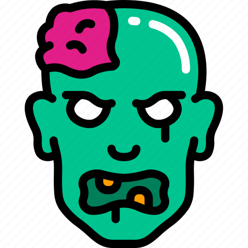 Dead, evil, halloween, male, zombie icon - Download on Iconfinder