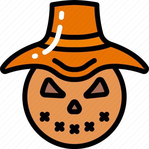 Evil, farm, halloween, hay, scarecrow icon - Download on Iconfinder