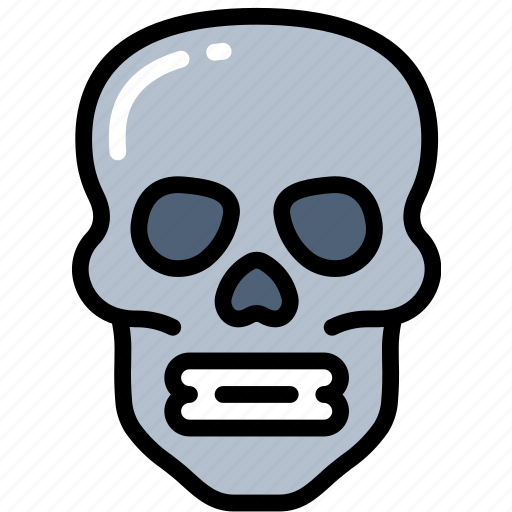 Dead, evil, halloween, skelenton, skull icon - Download on Iconfinder