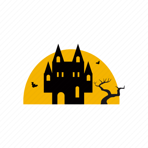 Building, castle, death, festival, fortress, halloween, horror icon - Download on Iconfinder