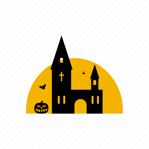 Building, castle, death, festival, fortress, halloween, horror icon - Download on Iconfinder