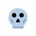 bones, halloween, horror, scary, skull