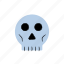 bones, halloween, horror, scary, skull 