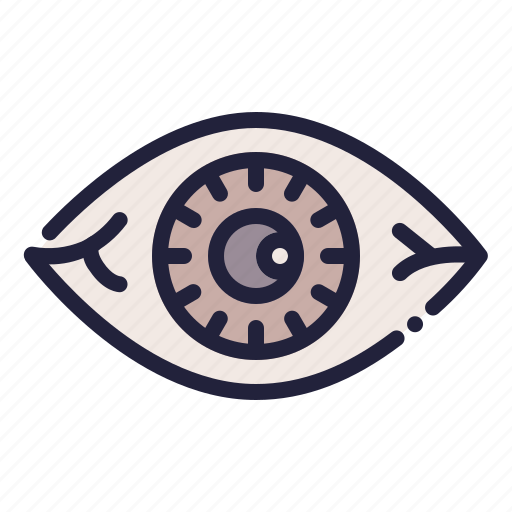 Eyeball, halloween, scary, horror, spooky, fear, mystery icon - Download on Iconfinder