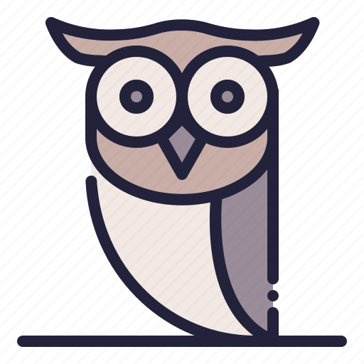 Owl, halloween, scary, horror, spooky, fear, mystery icon - Download on Iconfinder