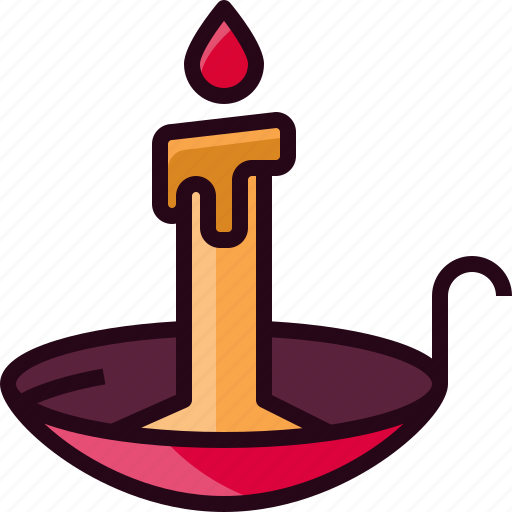Candle, candles, halloween, light icon - Download on Iconfinder