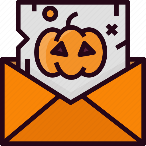 Card, halloween, invitation, party, pumpkin icon - Download on Iconfinder