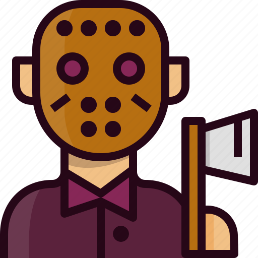 Halloween, horror, jason, mask icon - Download on Iconfinder