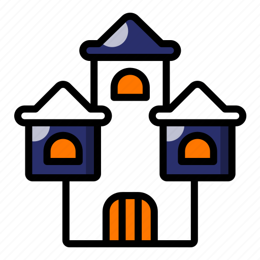 Halloween, horror, haunted house, scary icon - Download on Iconfinder