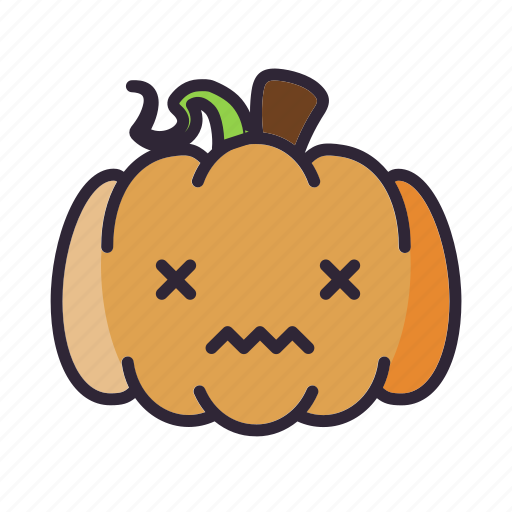 Halloween, ill, lantern, pumpkin, sick icon - Download on Iconfinder