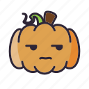 halloween, lantern, pumpkin, stare