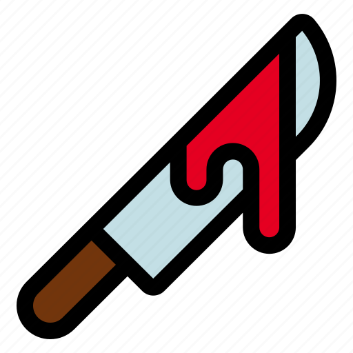 Bloody, knife, halloween, blood icon - Download on Iconfinder