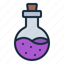 potion, poison, laboratory, flask, lab, education, halloween, party, horror