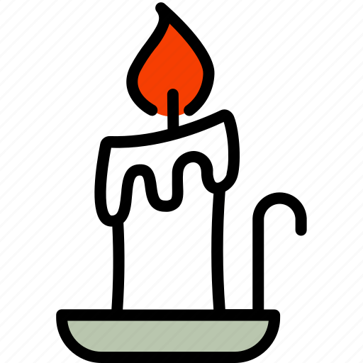 Candle, halloween, horror icon - Download on Iconfinder
